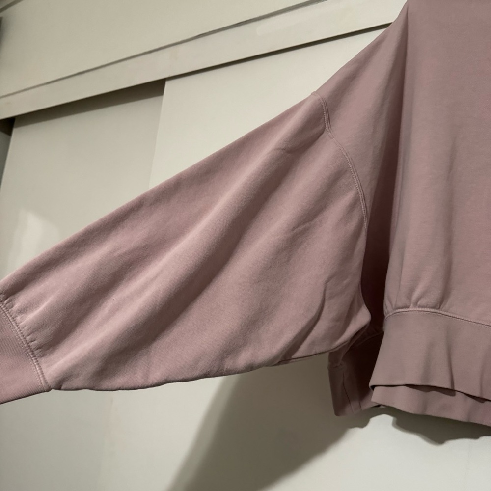 Nike Logo Crop Crewneck Sweatshirt - Picture 5 of 8